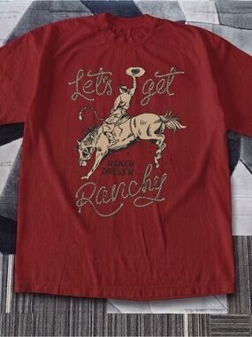 Gildan “Let’s Get Ranchy” Western Graphic Tee